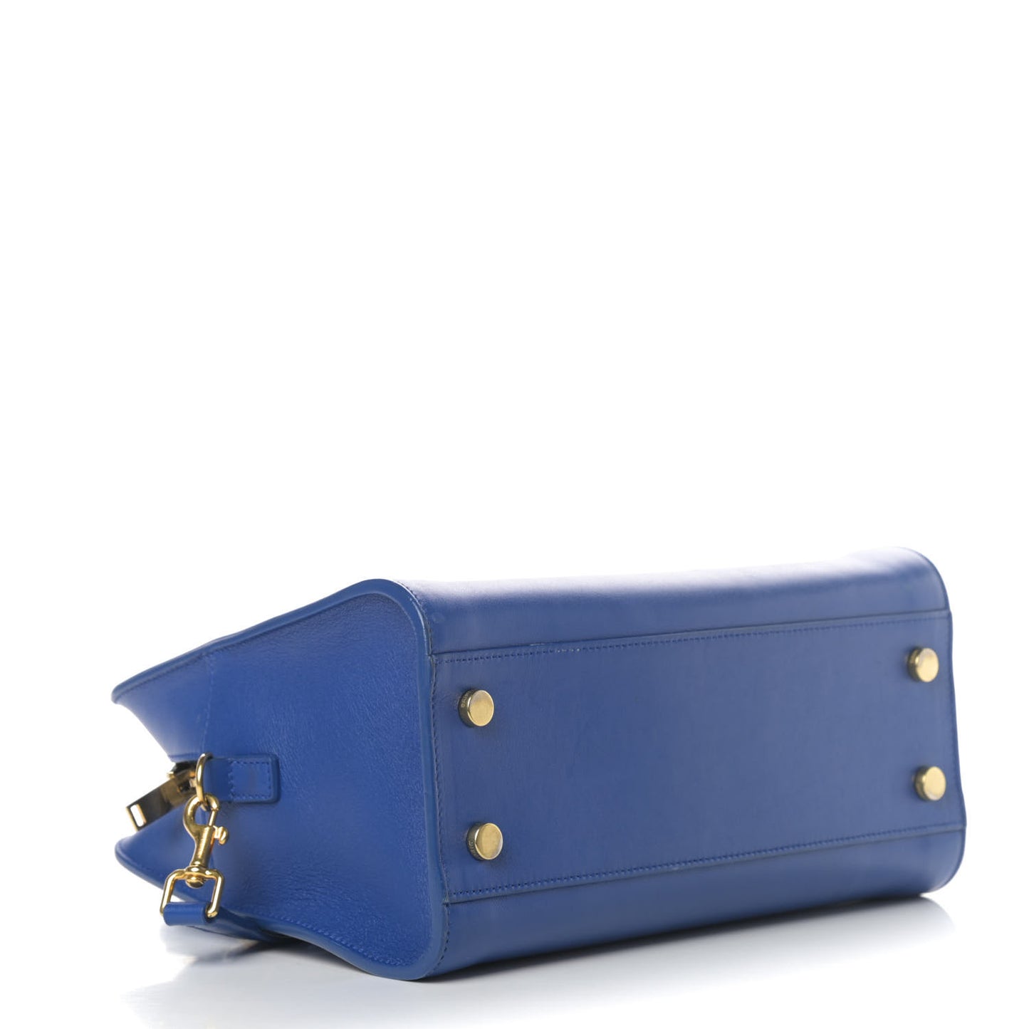 Calfskin Monogram Baby Cabas Blue