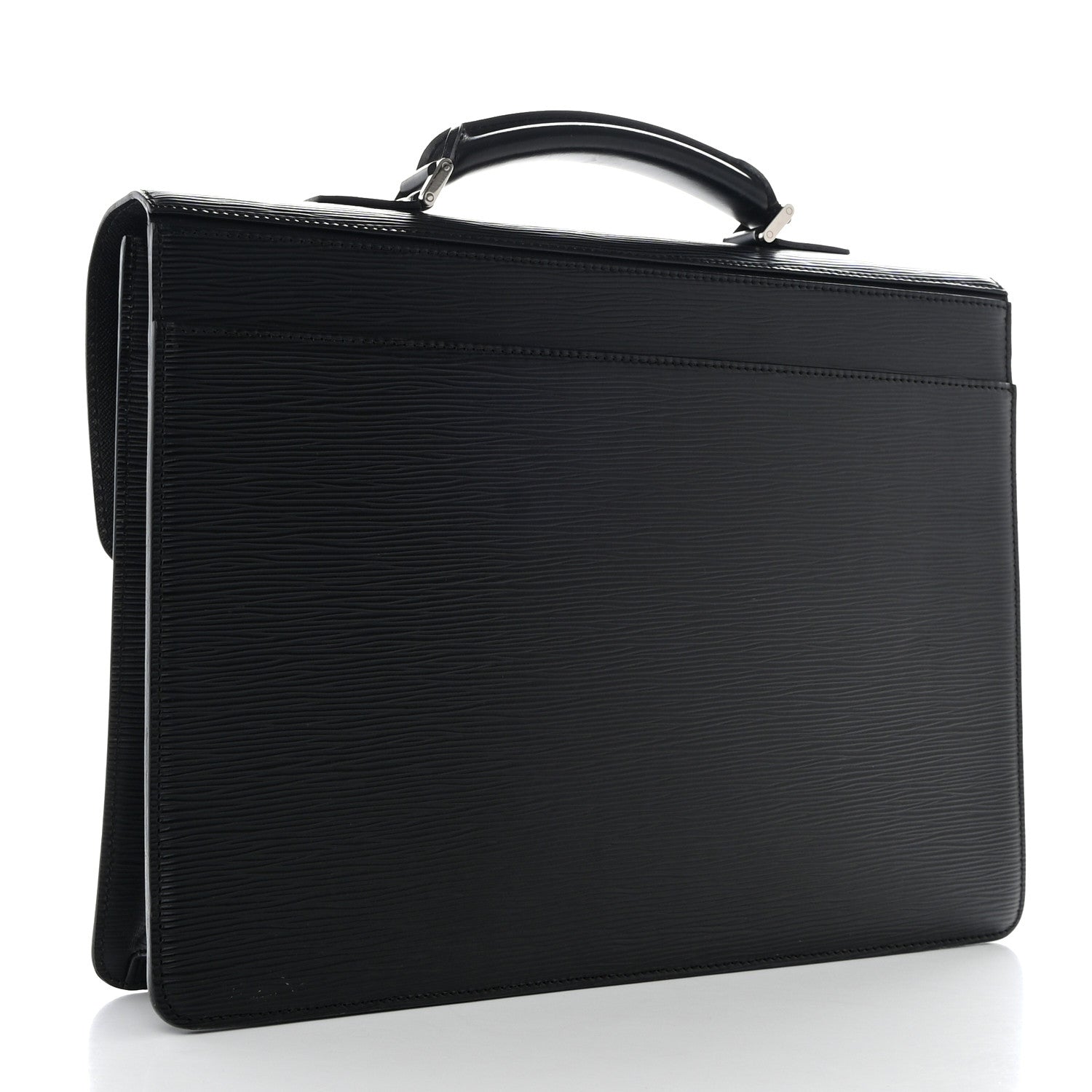 Louis Vuitton Epi Robusto 1 Compartment Briefcase Black 2 of 8