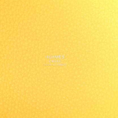 Hermes Taurillon Clemence Picotin Lock 18 PM Lime 6 of 10