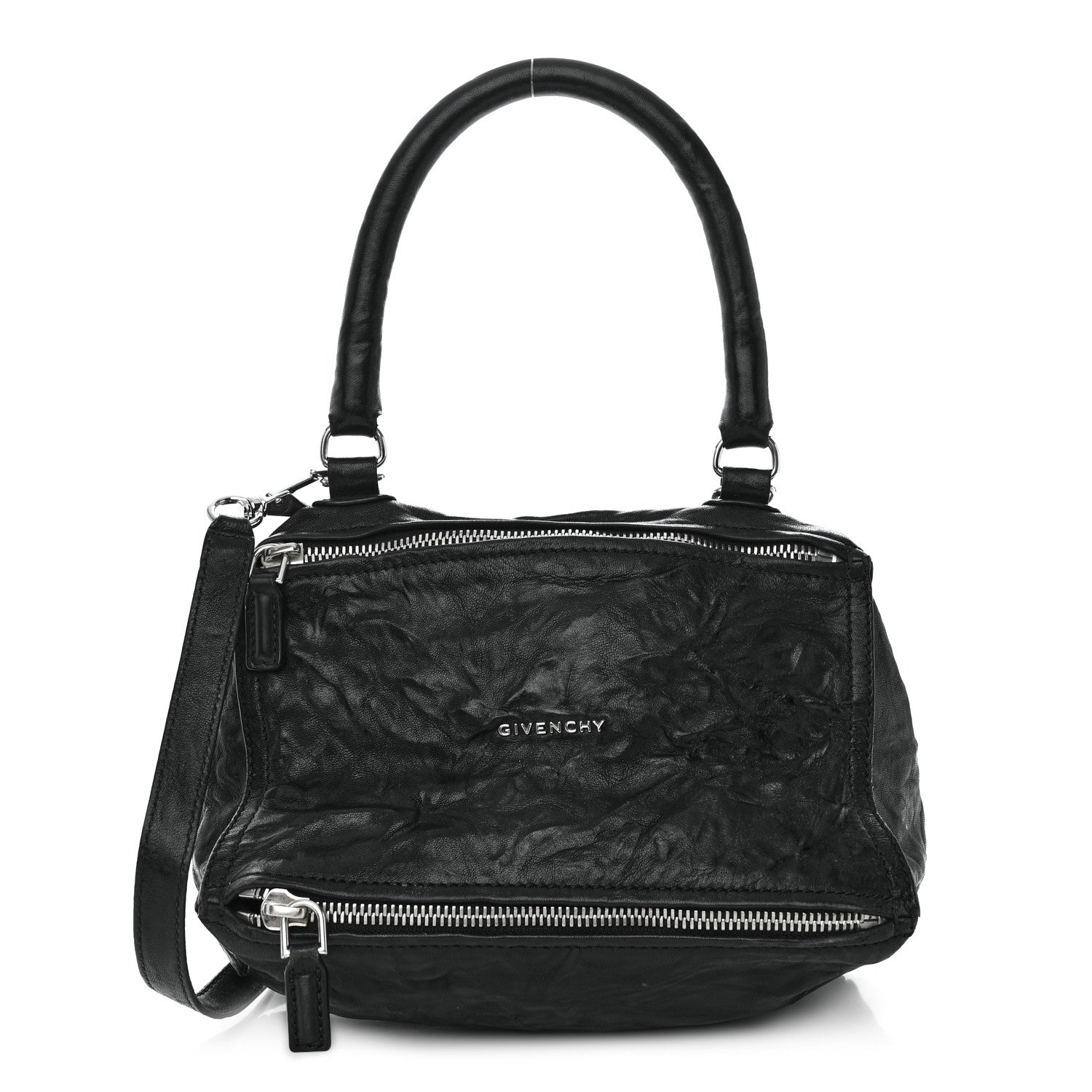 Givenchy Tumbled Sheepskin Small Pandora Black 1 of 14