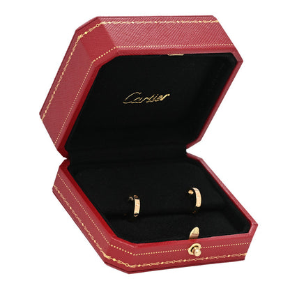 Cartier 18K Yellow Gold Small LOVE Hoop Earrings 6 of 6