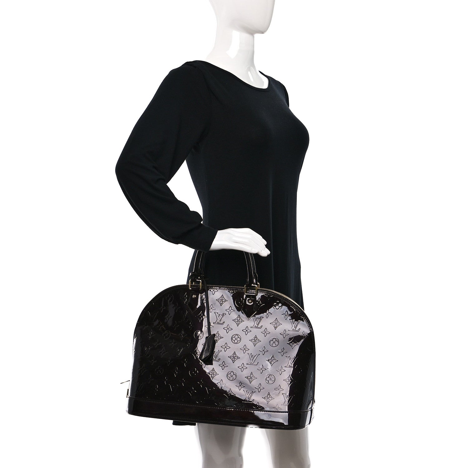 Louis Vuitton Vernis Alma GM Amarante 2 of 10
