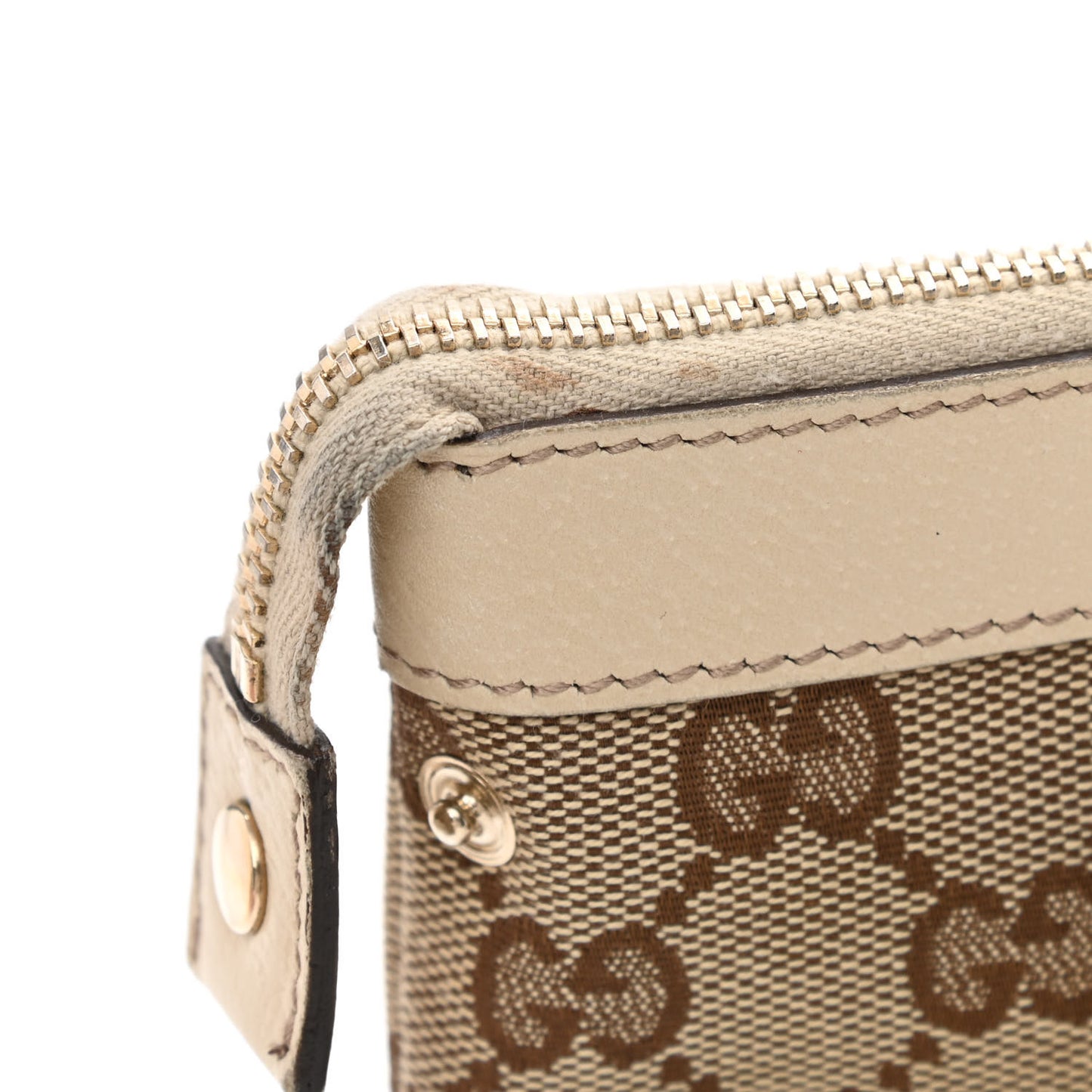Monogram Small Abbey Tote Off White