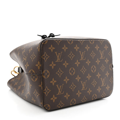 Louis Vuitton Monogram Neonoe MM Black 4 of 9