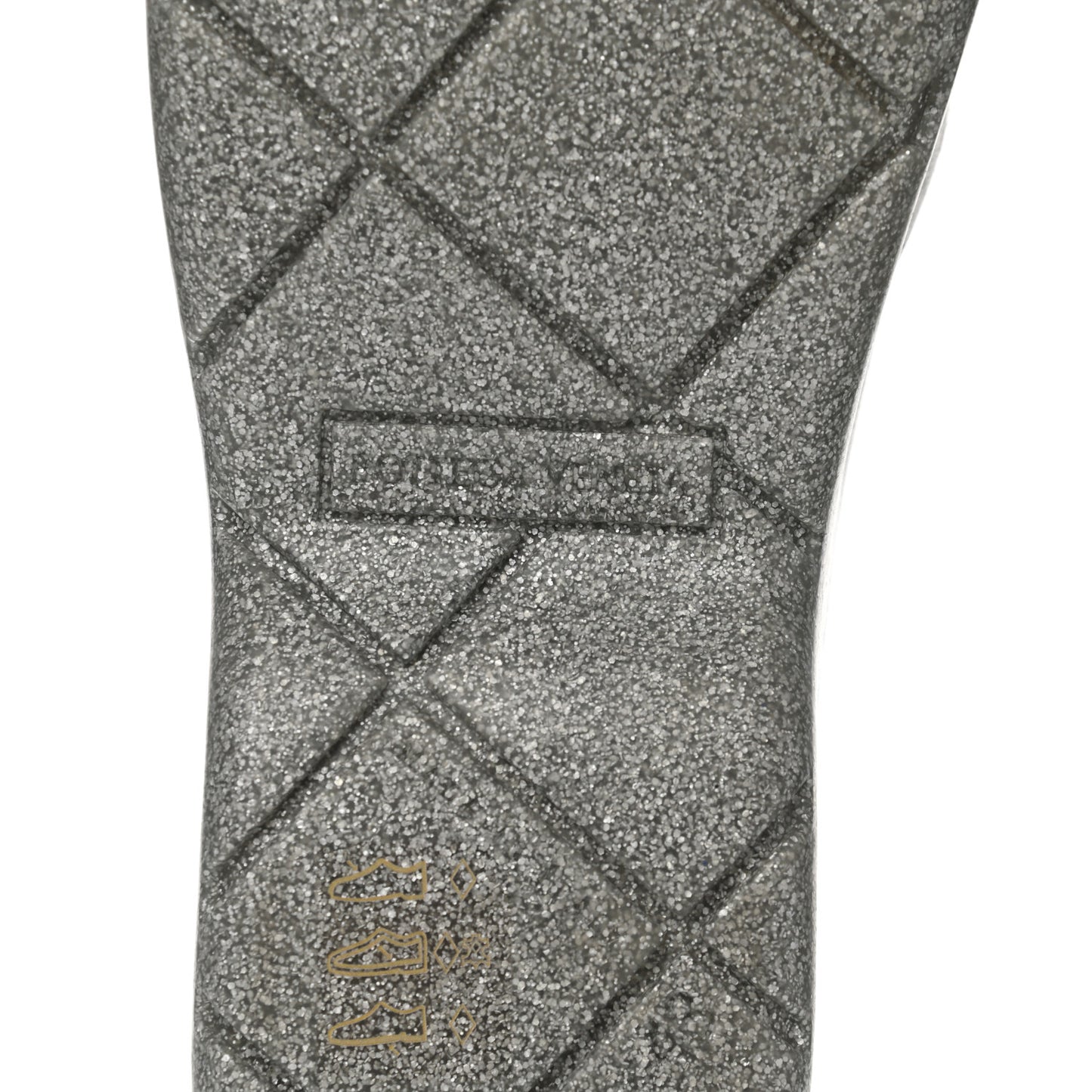 Sparkle Rubber Puddle Ankle Boots 43 Silver
