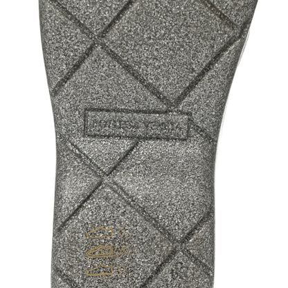Bottega Veneta Sparkle Rubber Puddle Ankle Boots 43 Silver 6 of 7