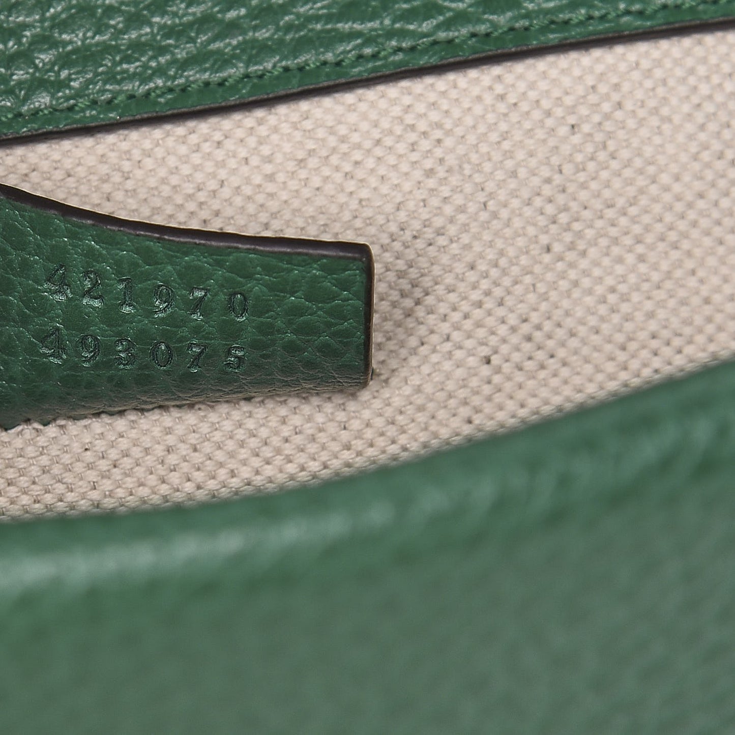 Calfskin Mini Dionysus Shoulder Bag Emerald