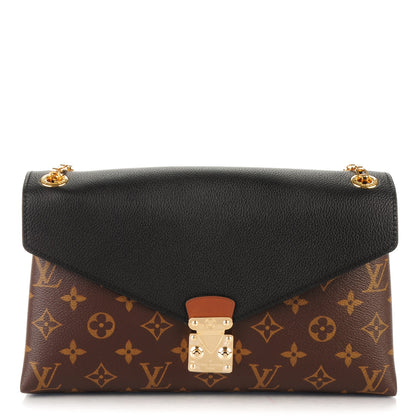 Louis Vuitton Monogram Pallas Chain Black 1 of 7