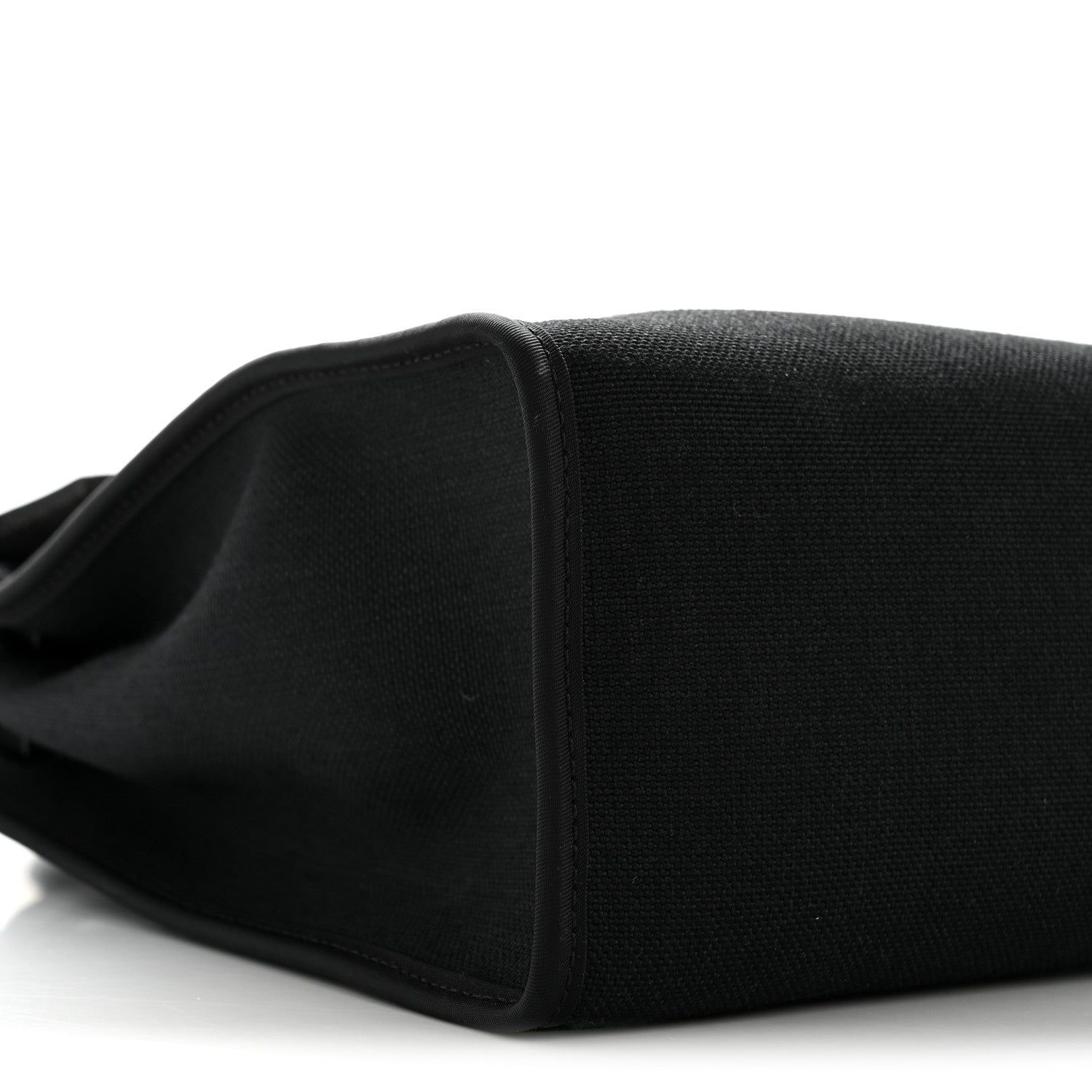 Hermes Military Toile Vache Hunter Herbag Zip PM 31 Black 10 of 15