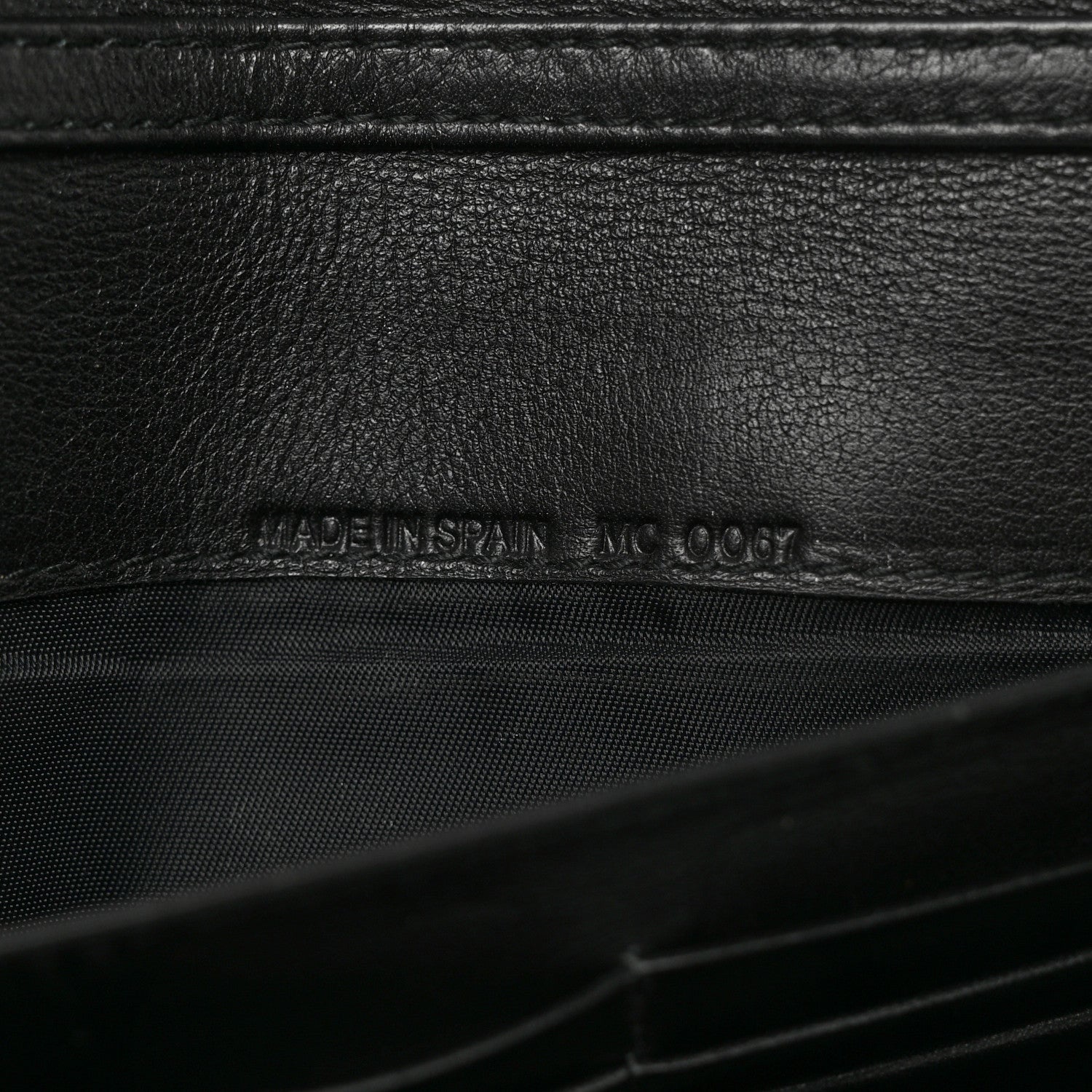 Christian Dior Monogram Chain Flap Black 7 of 8