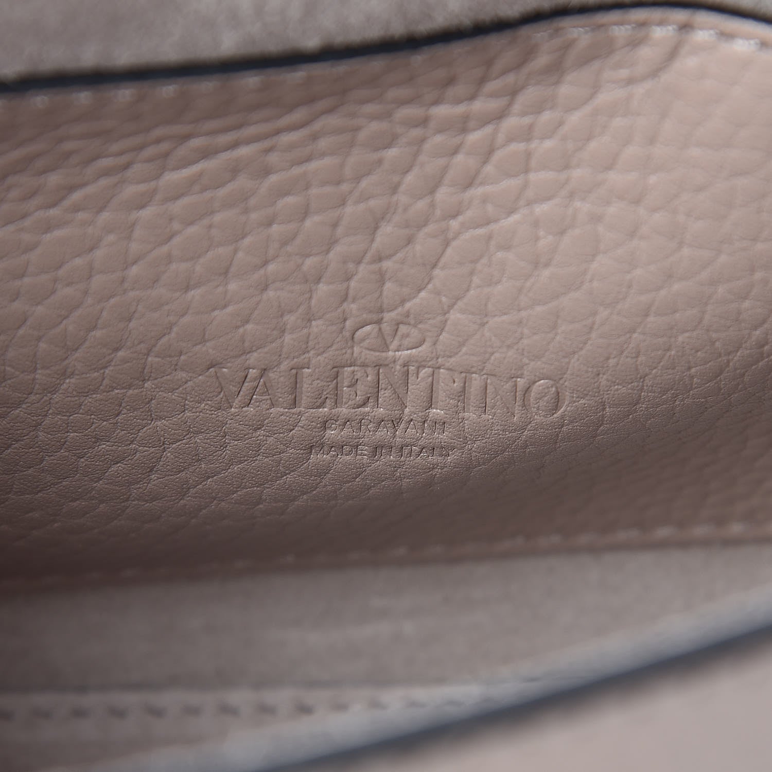 Valentino Garavani Pebbled Calfskin Medium Rockstud Flip Lock Crossbody Bag Poudre 8 of 9