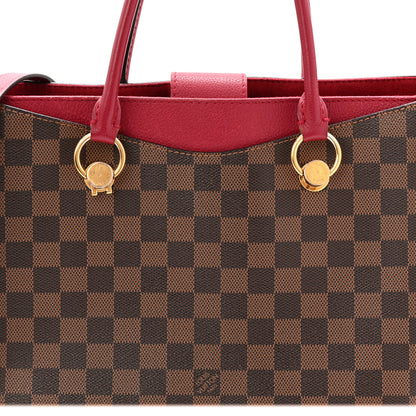 Louis Vuitton Damier Ebene LV Riverside Lie De Vin 8 of 13