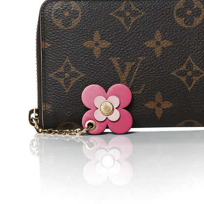 Louis Vuitton Monogram Blooming Flowers Clemence Wallet 9 of 11