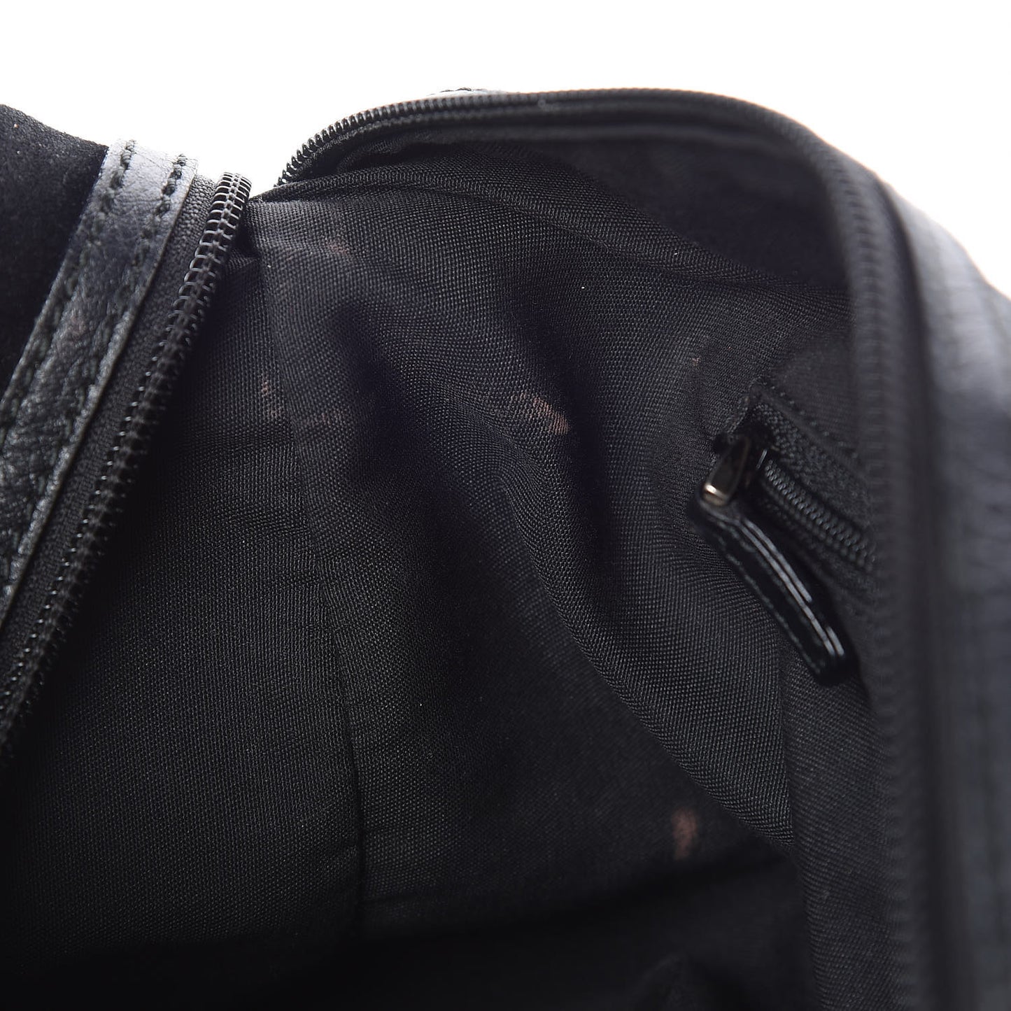 Suede Guccissima Small Boston Black