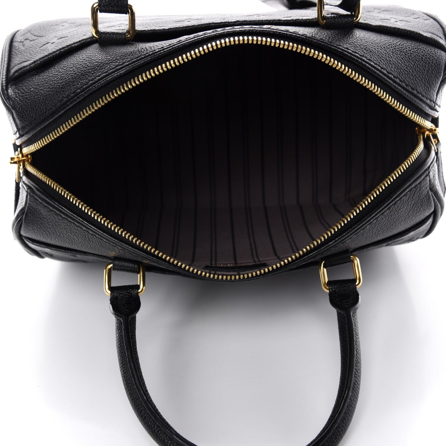 Louis Vuitton Empreinte Speedy Bandouliere 25 NM Black 5 of 10