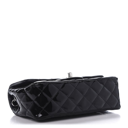 Chanel Patent Calfskin Quilted Mini Rectangular Flap Black 4 of 12