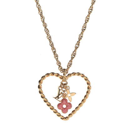 Louis Vuitton Sweet Monogram In My Heart Necklace 4 of 5