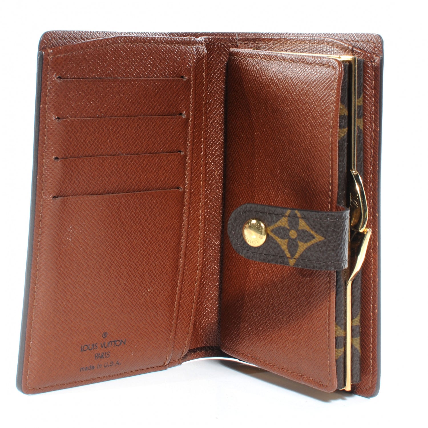 Louis Vuitton Monogram French Purse Wallet 4 of 9