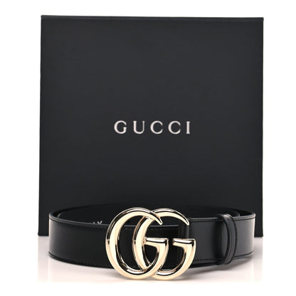 Gucci Plutone Calfskin Double G 30mm Belt 70 28 Black 7 of 7