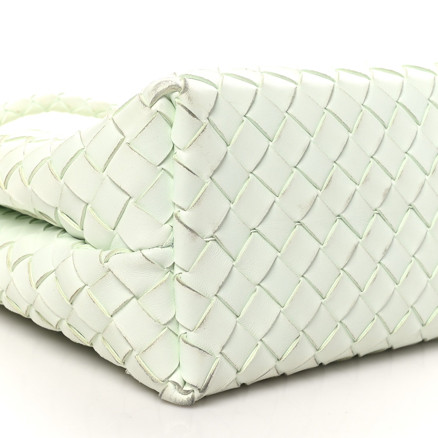 Bottega Veneta Nappa Intrecciato Medium Andiamo Shoulder Bag Glacier 8 of 10