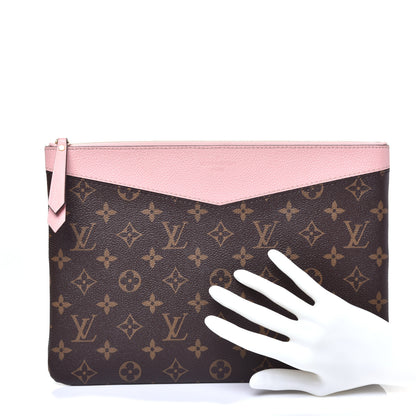 Louis Vuitton Monogram Daily Pouch Rose Poudre 2 of 9