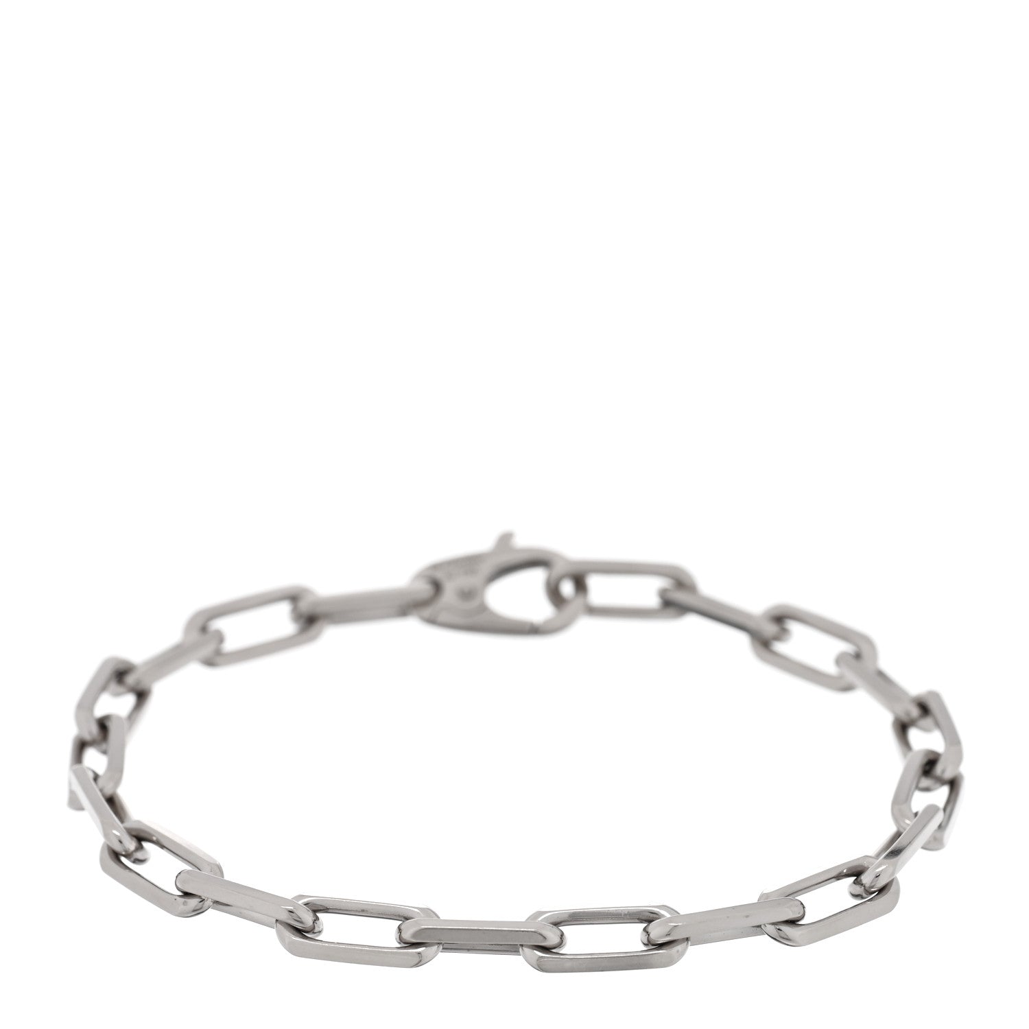 Cartier 18K White Gold Santos de Cartier Bracelet 1 of 4