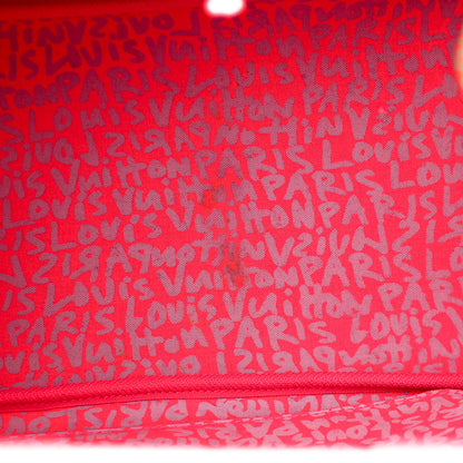 Louis Vuitton Monogram Graffiti Neverfull GM Fuchsia 11 of 20
