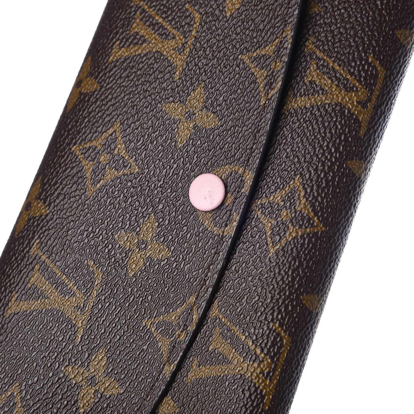 Monogram Emilie Wallet Rose Ballerine