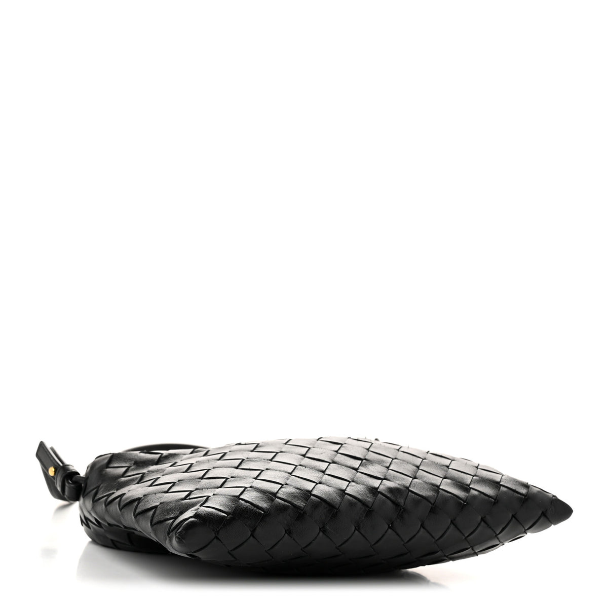 Bottega Veneta Calfskin Intrecciato Mini Hop Black 4 of 10