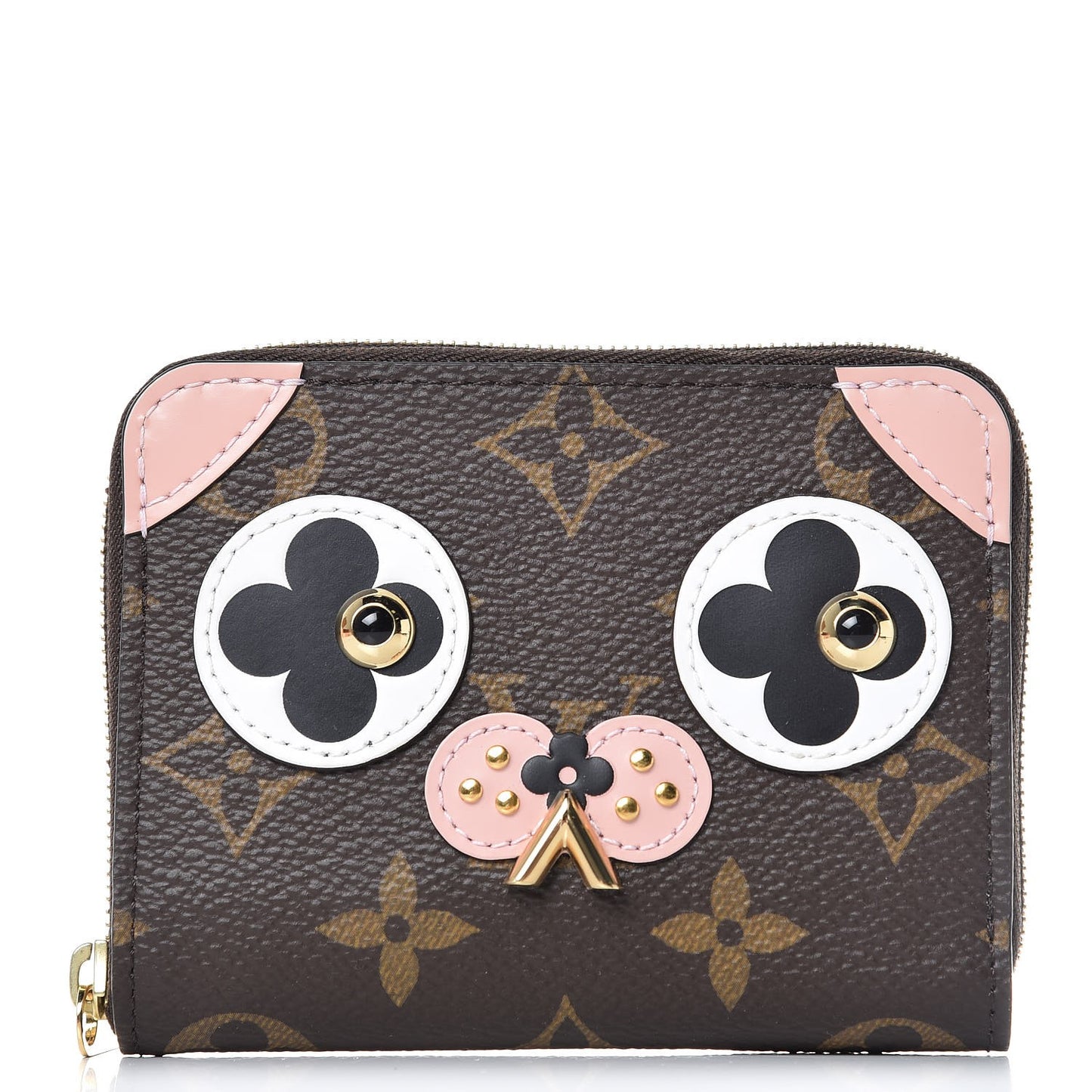 Monogram Valentine Dog Zippy Coin Purse