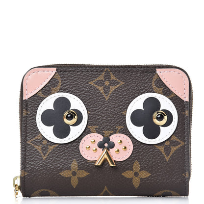 Louis Vuitton Monogram Valentine Dog Zippy Coin Purse 1 of 7