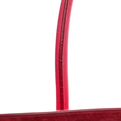 Celine Grained Calfskin Medium Phantom Luggage Fuchsia 13 of 16