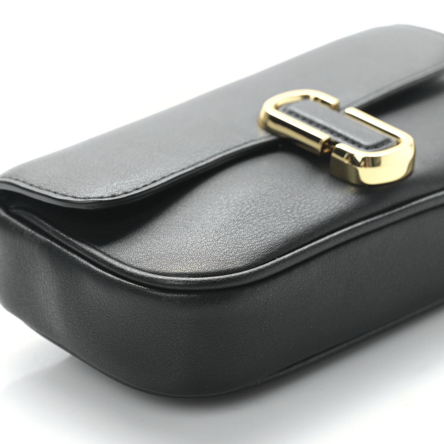Marc Jacobs Lambskin J Marc Mini Shoulder Bag Black 8 of 9