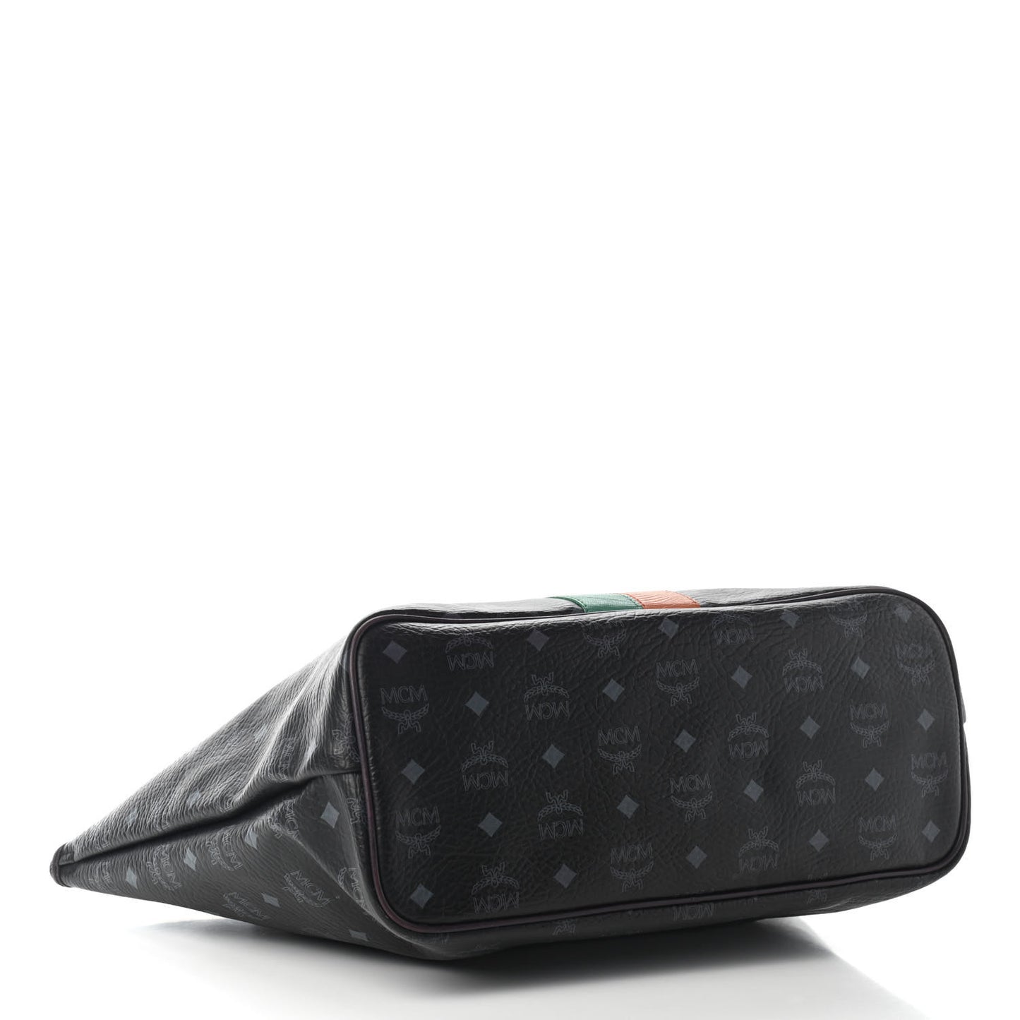 Visetos Striped Munich Lion Tote Black