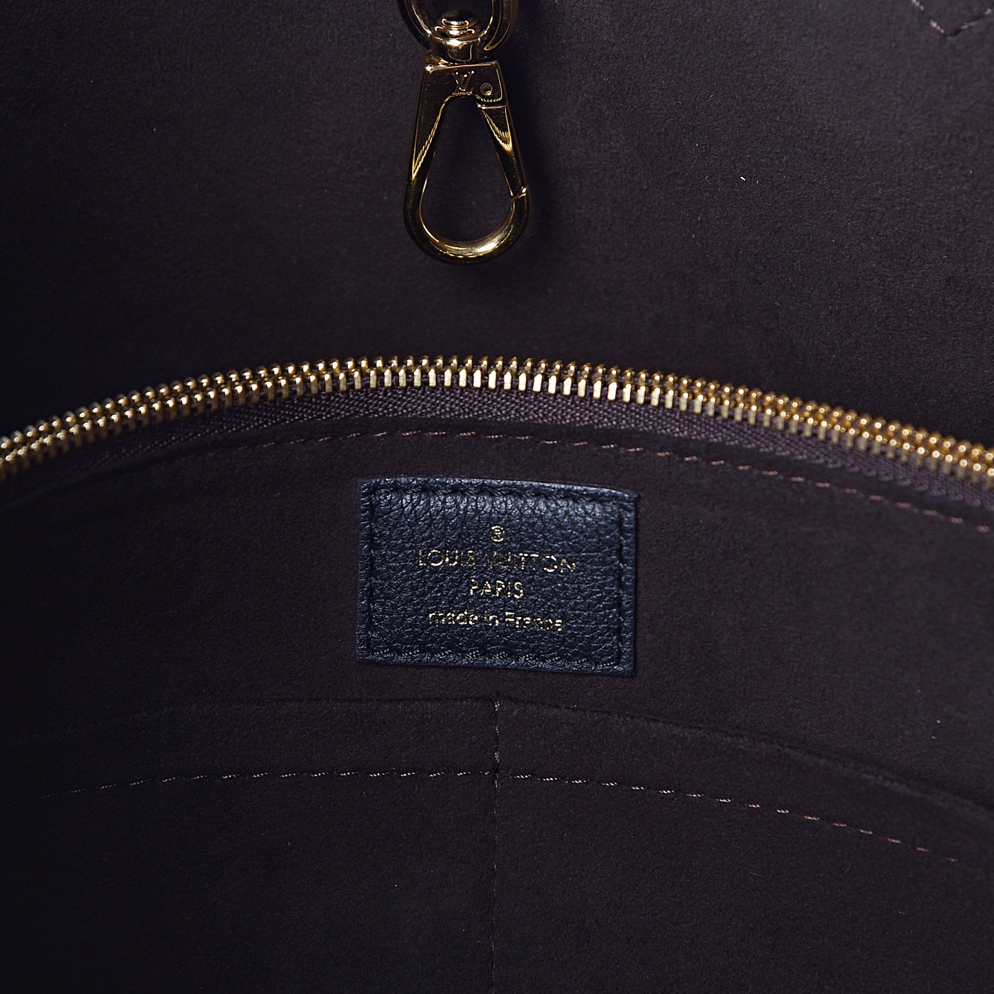 Calfskin Monogram Kimono Tote Black