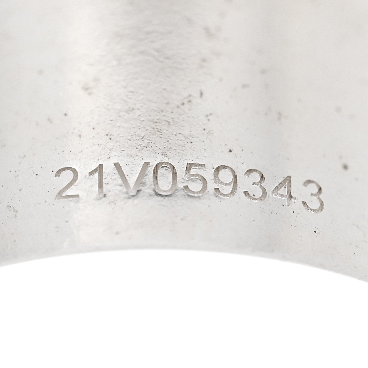 Hermes Sterling Silver Alpha Kelly Double Ring 52 6 6 of 8