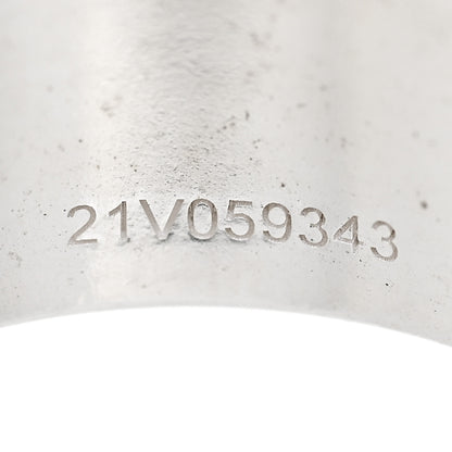Hermes Sterling Silver Alpha Kelly Double Ring 52 6 6 of 8