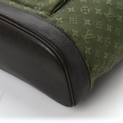 Louis Vuitton Mini Monogram Montsouris GM Backpack Kaki 12 of 14