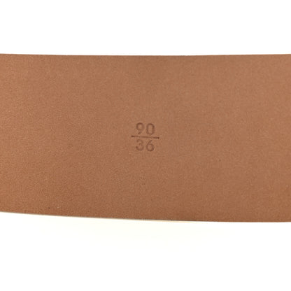 Chanel Calfskin CC Belt 90 36 White 4 of 9