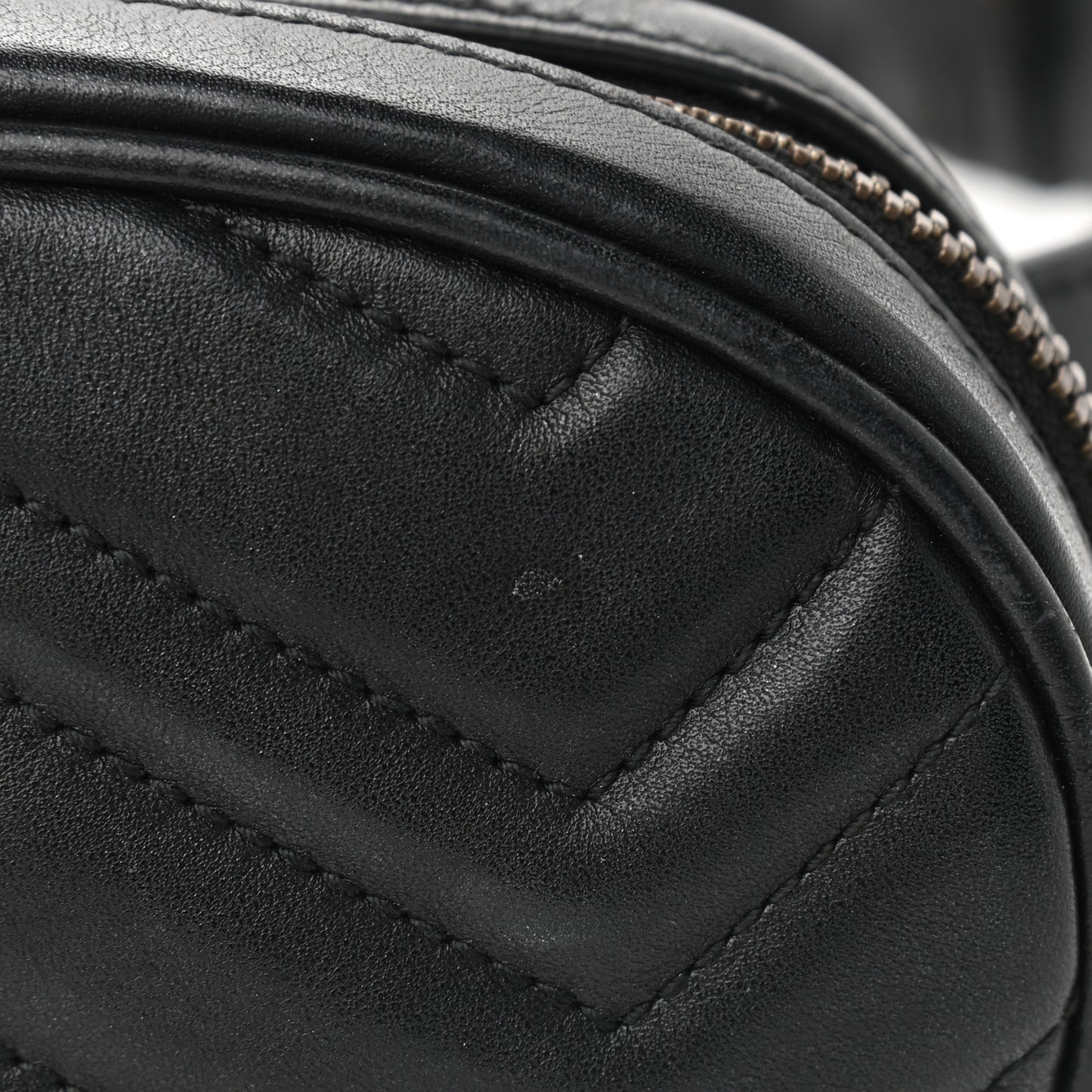Calfskin Matelasse GG Marmont Belt Bag 85 34 Black