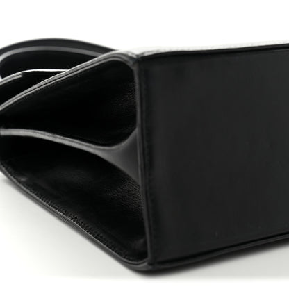 Salvatore Ferragamo Brushed Off Calfskin Small Iconic Top Handle Black 8 of 13