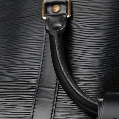 Louis Vuitton Epi Keepall 55 Black 13 of 23