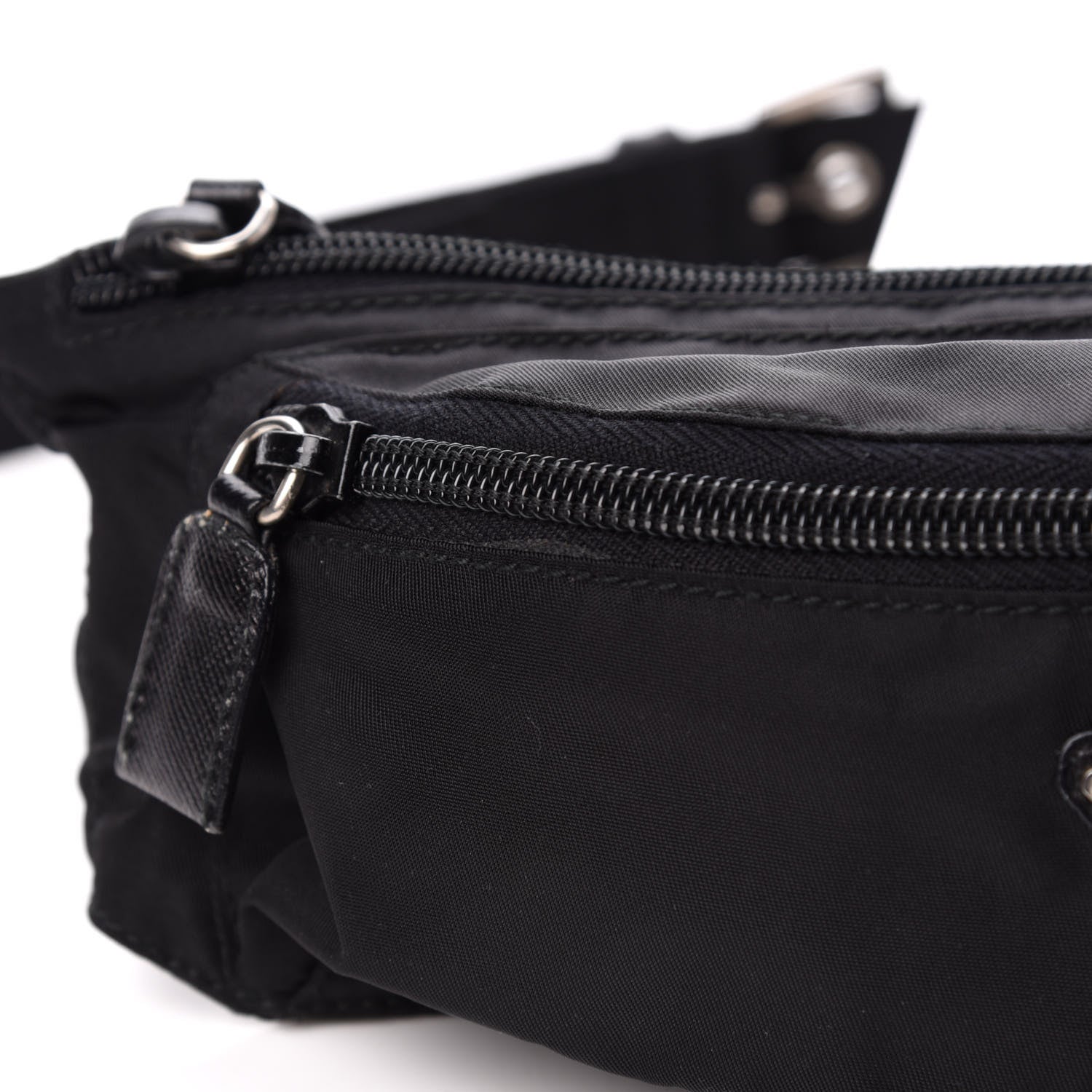 Prada Tessuto Nylon Montagna Belt Bag Black 12 of 13
