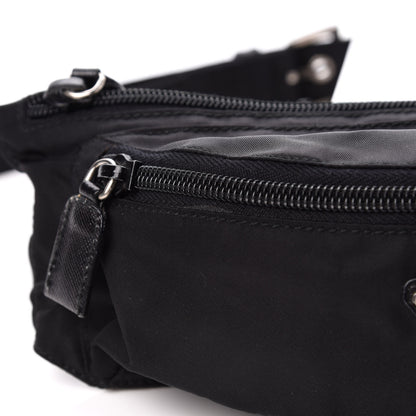 Prada Tessuto Nylon Montagna Belt Bag Black 12 of 13