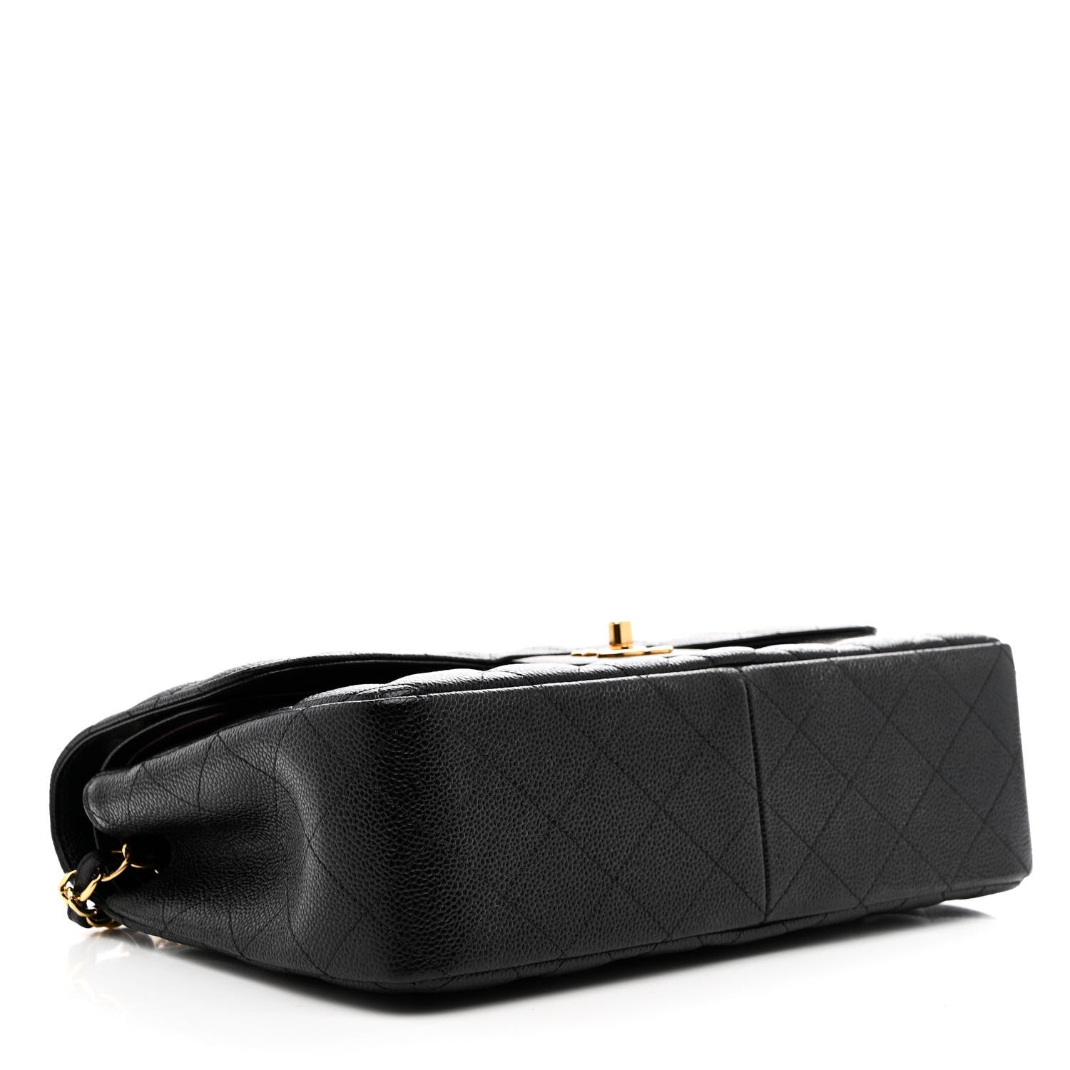 Chanel Caviar Quilted Jumbo Double Flap Black 4 of 10