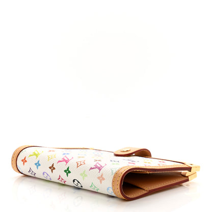 Louis Vuitton Monogram Multicolor Small Ring Agenda Cover White 4 of 6