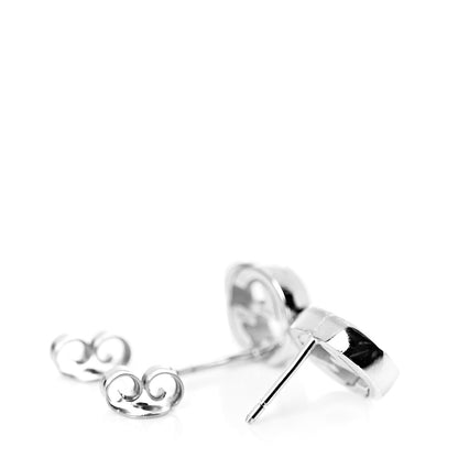 Gucci Sterling Silver Interlocking GG Stud Earrings 3 of 4