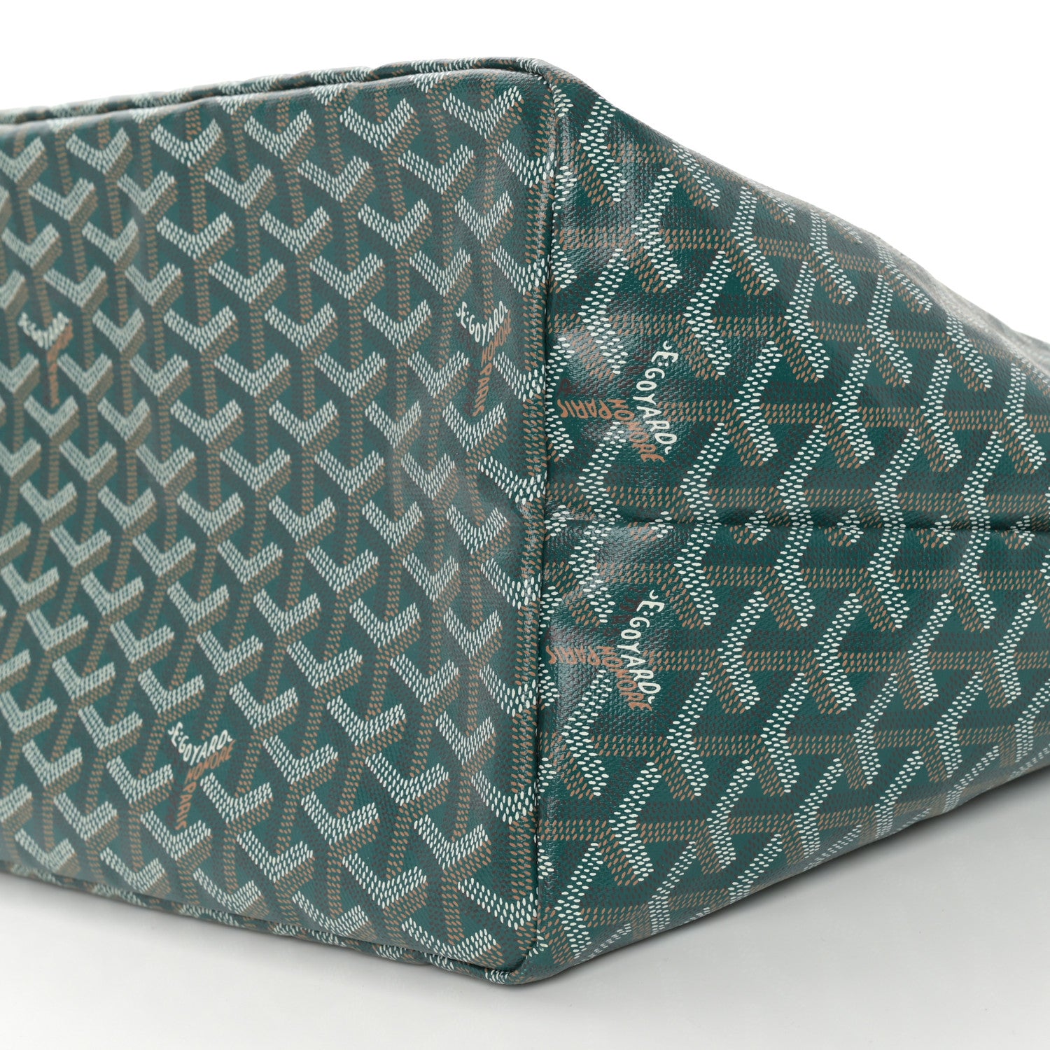 Goyard Goyardine Saint Louis GM Green 11 of 11