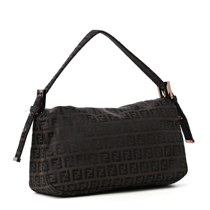 Fendi Zucchino Baguette Brown 2 of 4