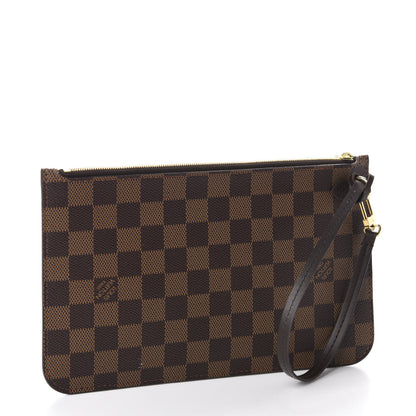 Louis Vuitton Damier Ebene Neverfull MM GM Pochette 3 of 7